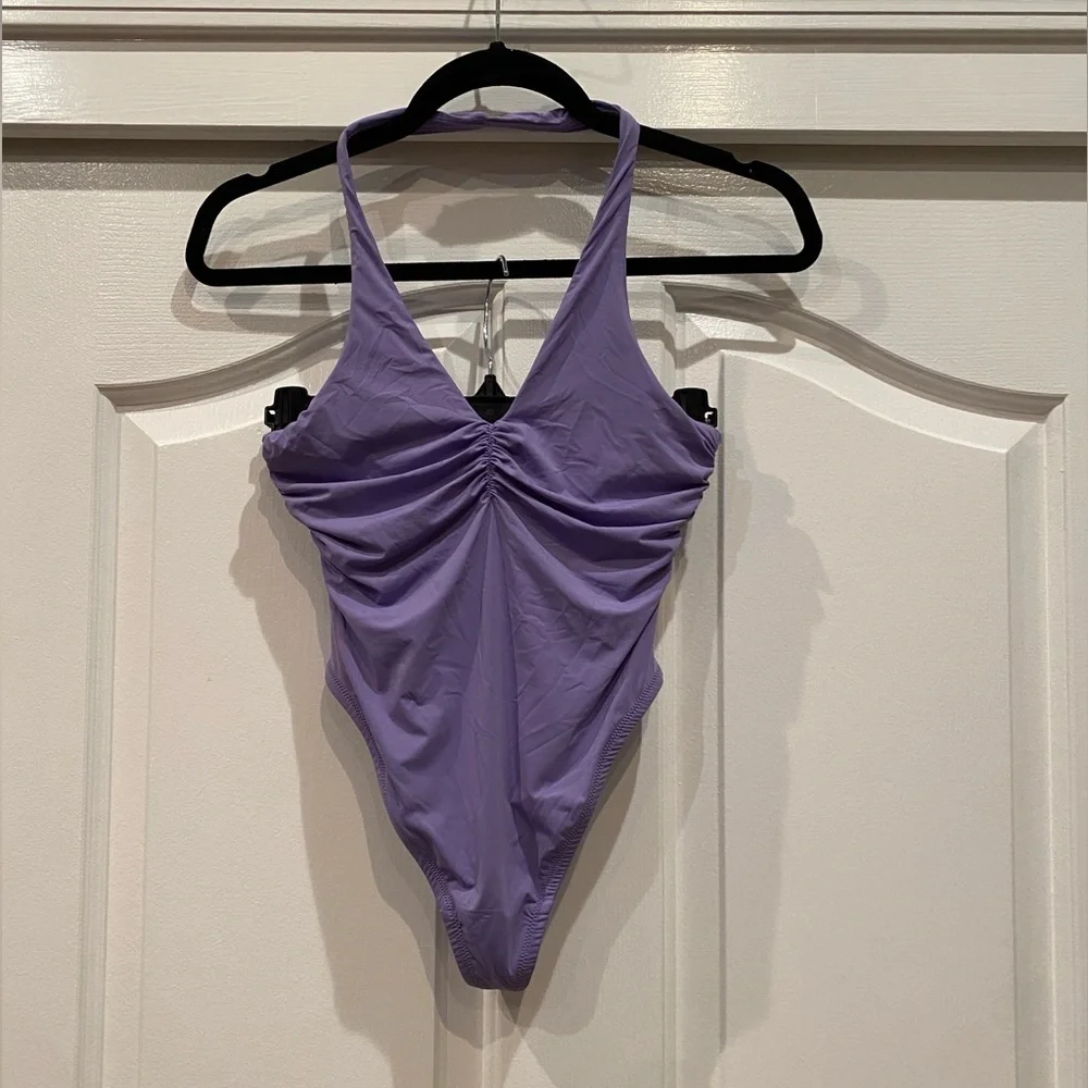 Urban outfitters sorelle bodysuit purple size XS - Picture 5 of 9